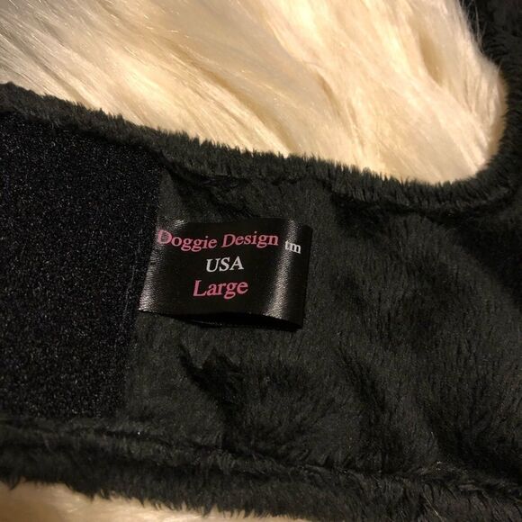 Doggie Design Brocade black/silver size large - Picture 4 of 9